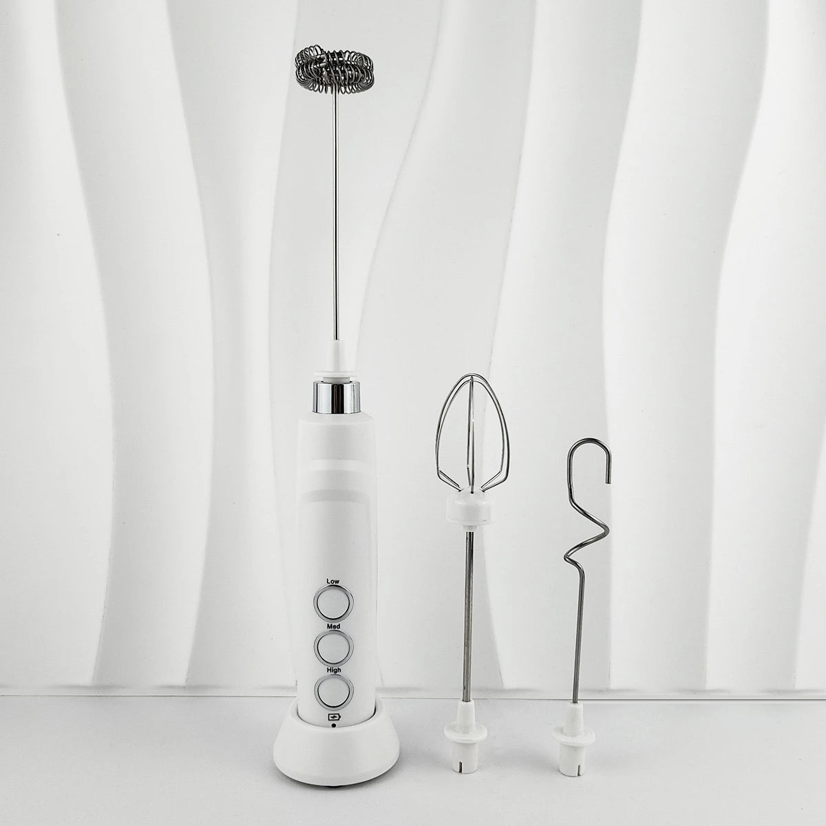 Stainless Spiral Whisk, Balloon Whisk, Coiled Frothing Whisk | Maison Koko