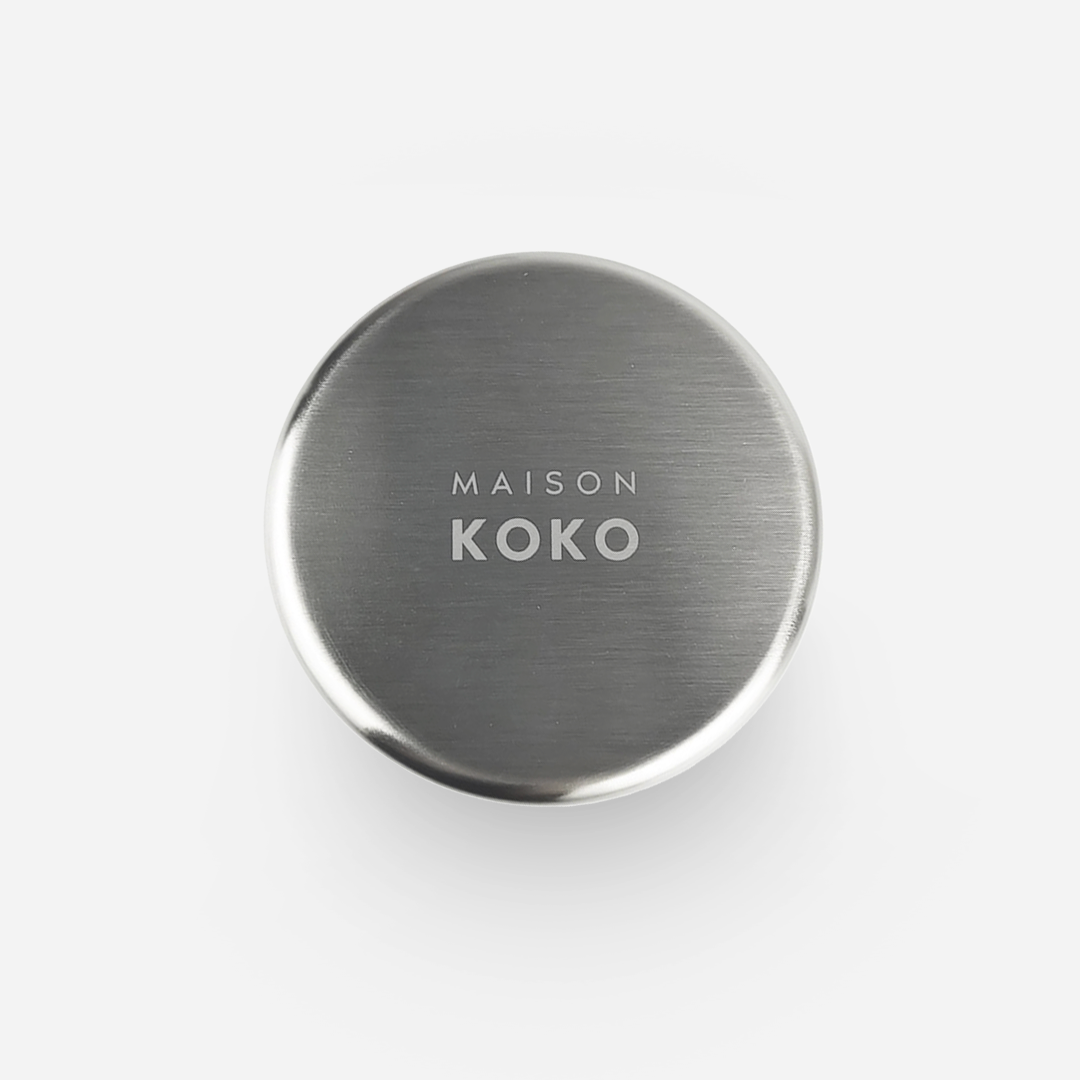 Stainless Steel Canister (220ml) Up View | Maison Koko