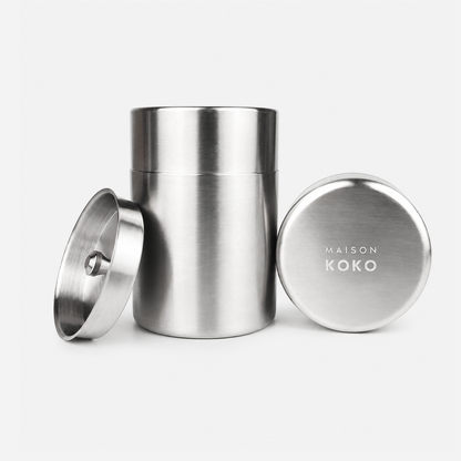 Stainless Steel Canister (400ml) Pieces | Maison Koko