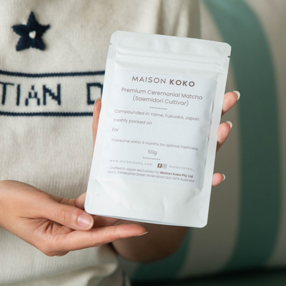 Premium Ceremonial Organic Matcha (Saemidori Cultivar)