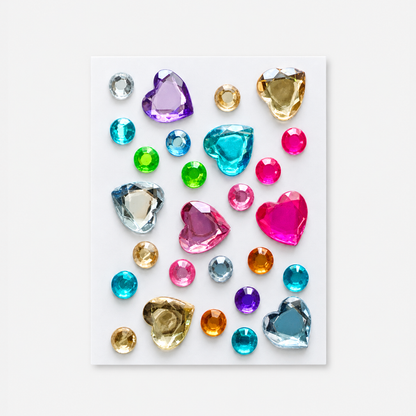 Mini Gem Stone Sticker