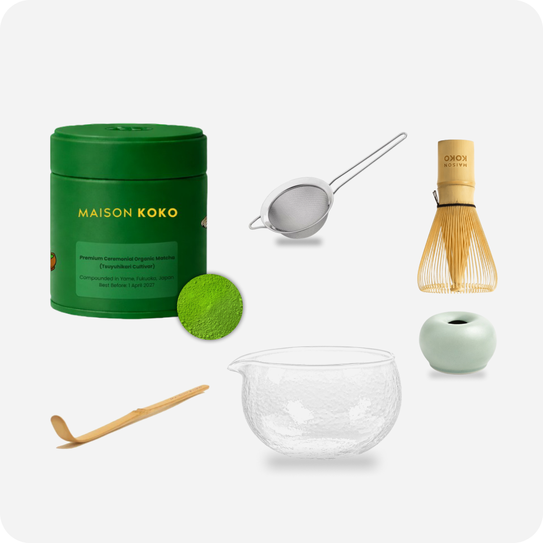Matcha Signature Set (Green) | Maison Koko