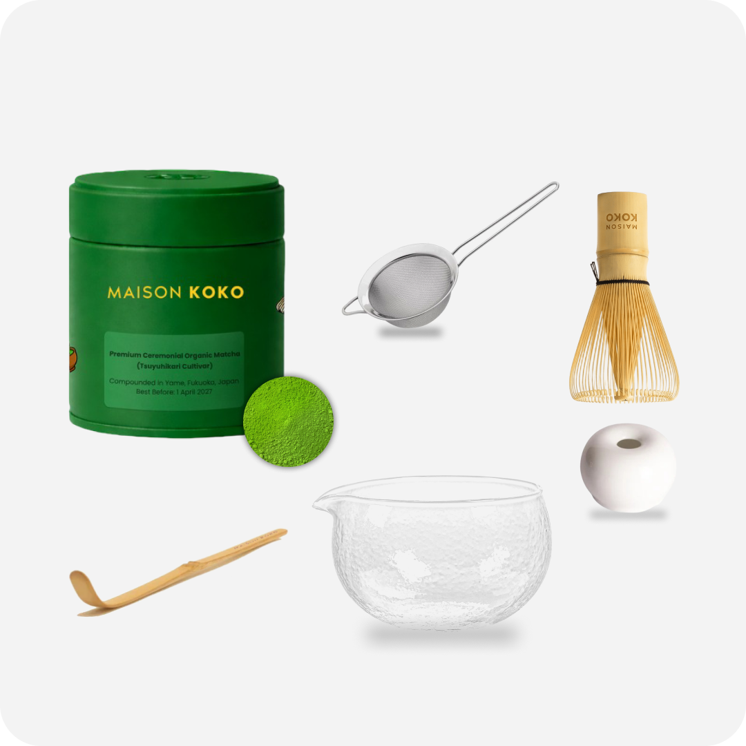 Matcha Signature Set (White) | Maison Koko