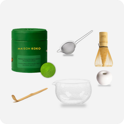 Matcha Signature Set (White) | Maison Koko