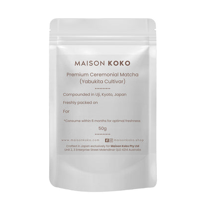 Maison Koko Premium Ceremonial Matcha (Yabukita Cultivar) - 50g