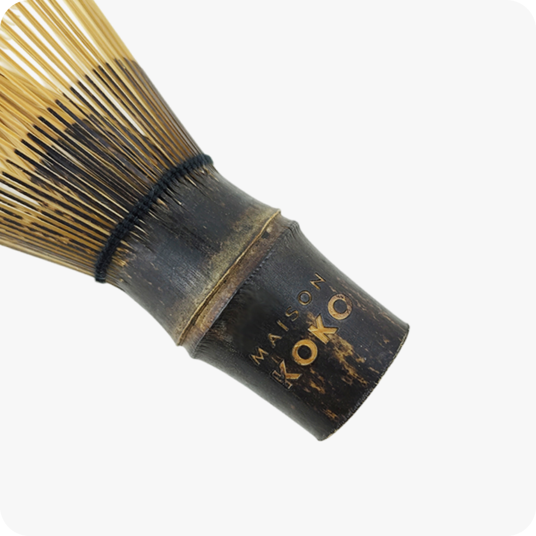 Bamboo Matcha Whisk (Purple)